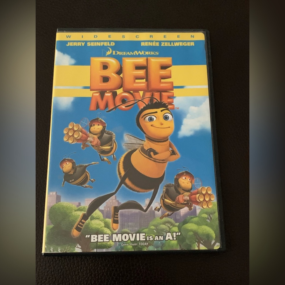 Bee Movie (wide Screen Edition) DVD Movie Tested Working Dreamworks Cartoon